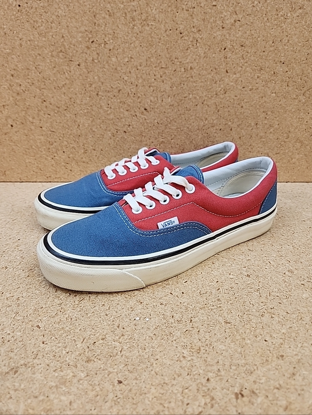 Vans Era UltraCush Lace Mix Blue Red Style 95 Mens 9 Woman 10.5 Shoes